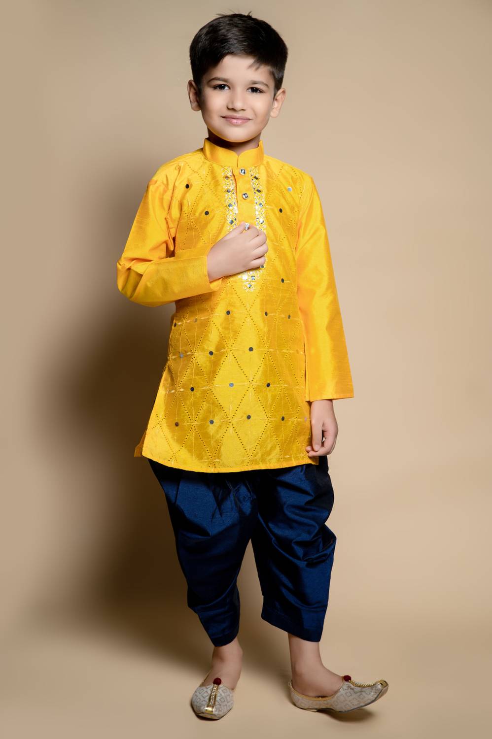AHLAN APPARELS Boys Festive & Party, Wedding Kurta and Patiala Set