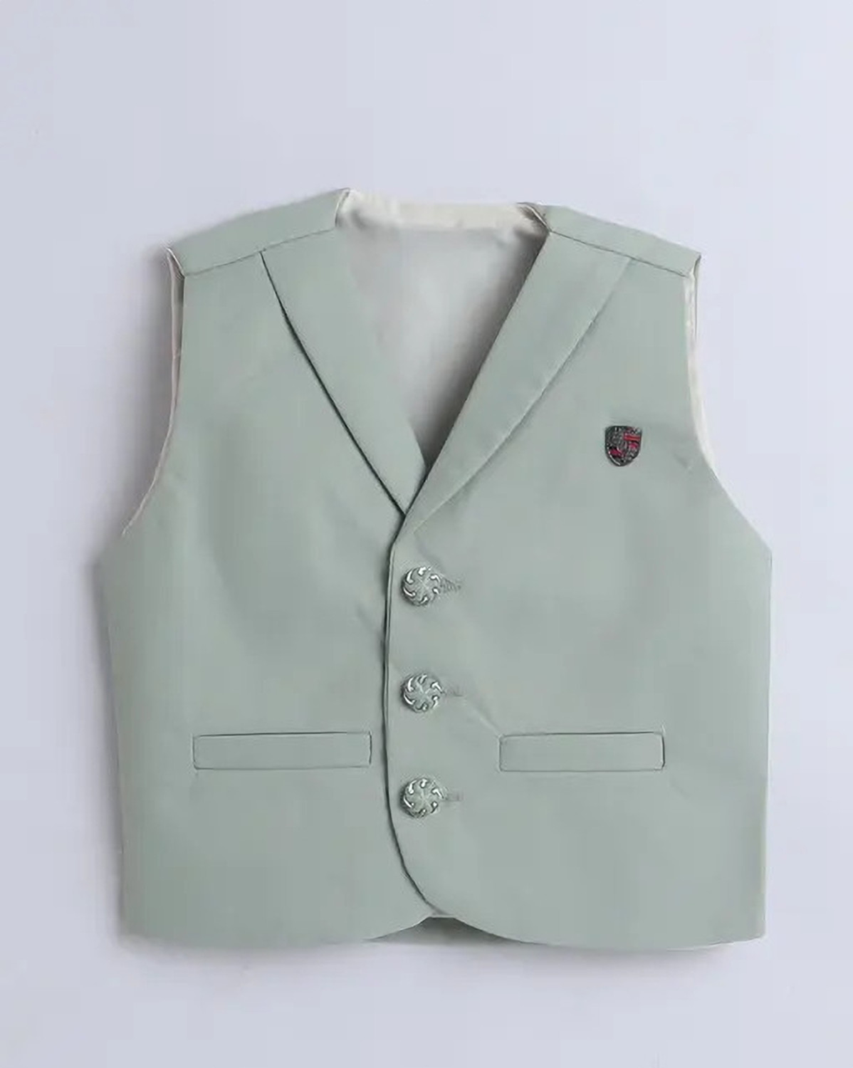 Image of vkreation Boys Festive & Party Shirt, Waistcoat and Pant Set