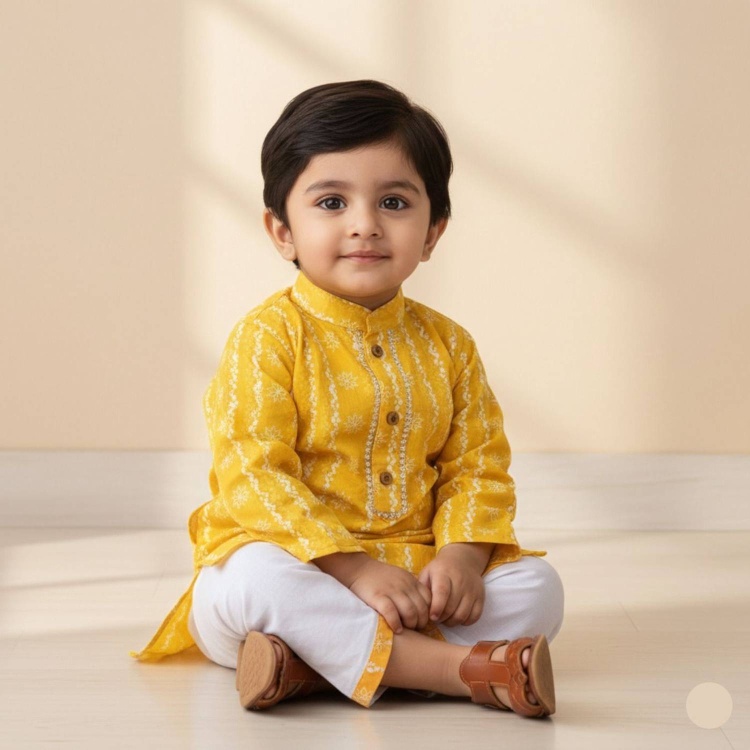 La Petite Baby Boys Festive & Party, Wedding Dhoti & Kurta Set