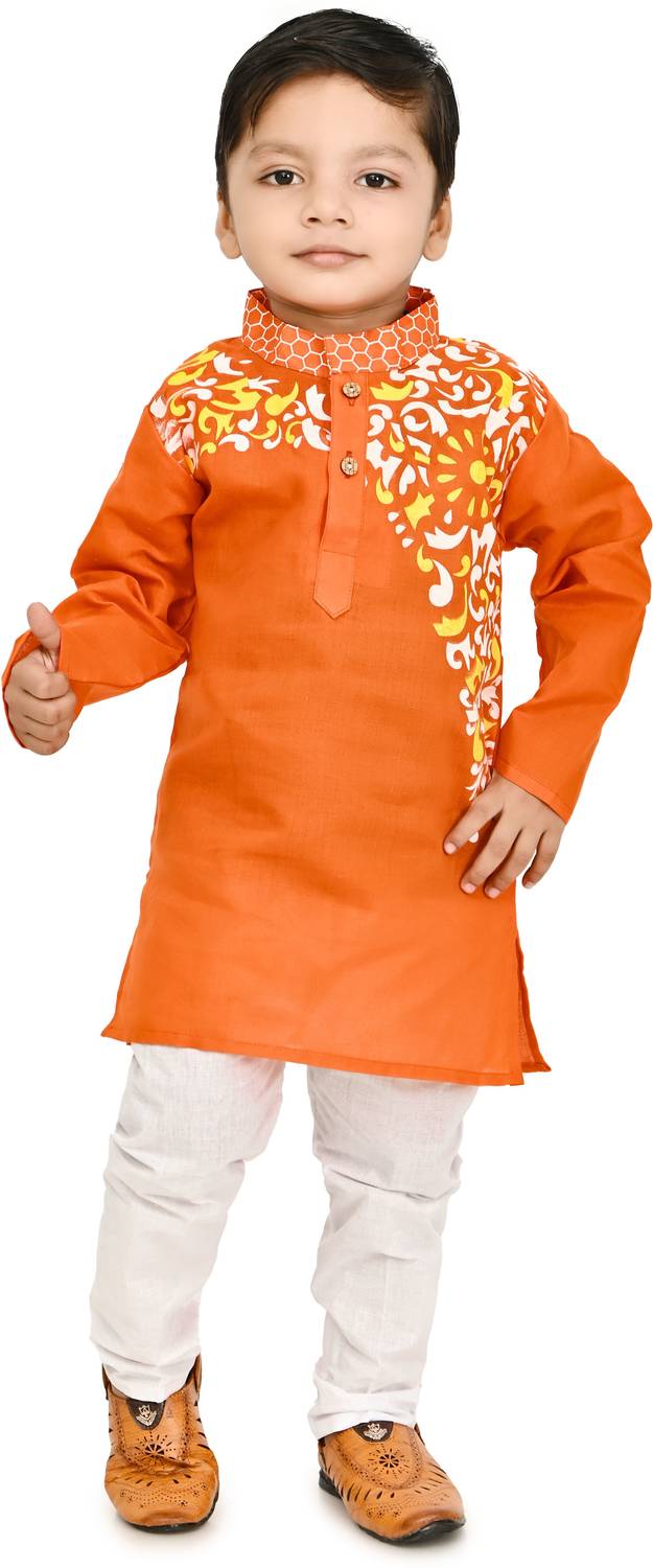 MARKWOOD FASHION Boys Festive & Party Kurta and Pyjama Set