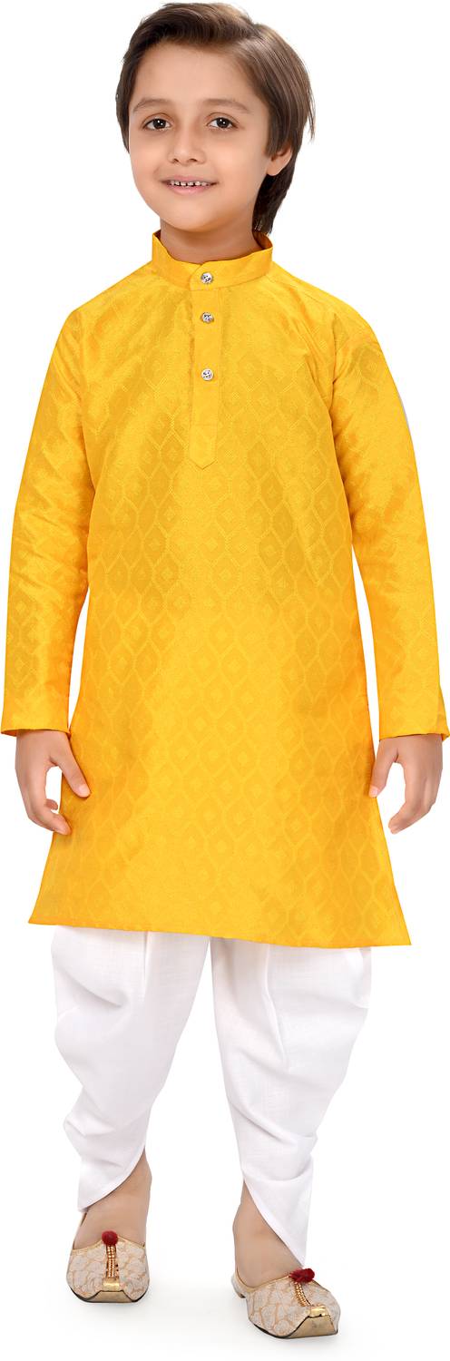 Brofun Boys Casual Dhoti & Kurta Set