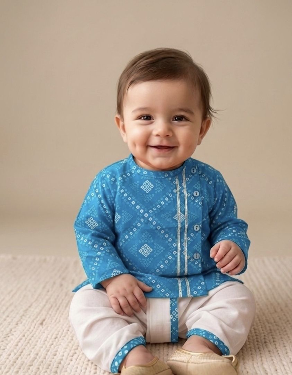 Image of Amazekidz Baby Boys & Baby Girls Festive & Party Kurta and Dhoti Pant Set