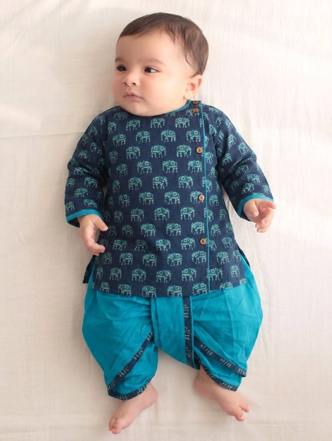 spack jerrow Boys Festive & Party Dhoti & Kurta Set