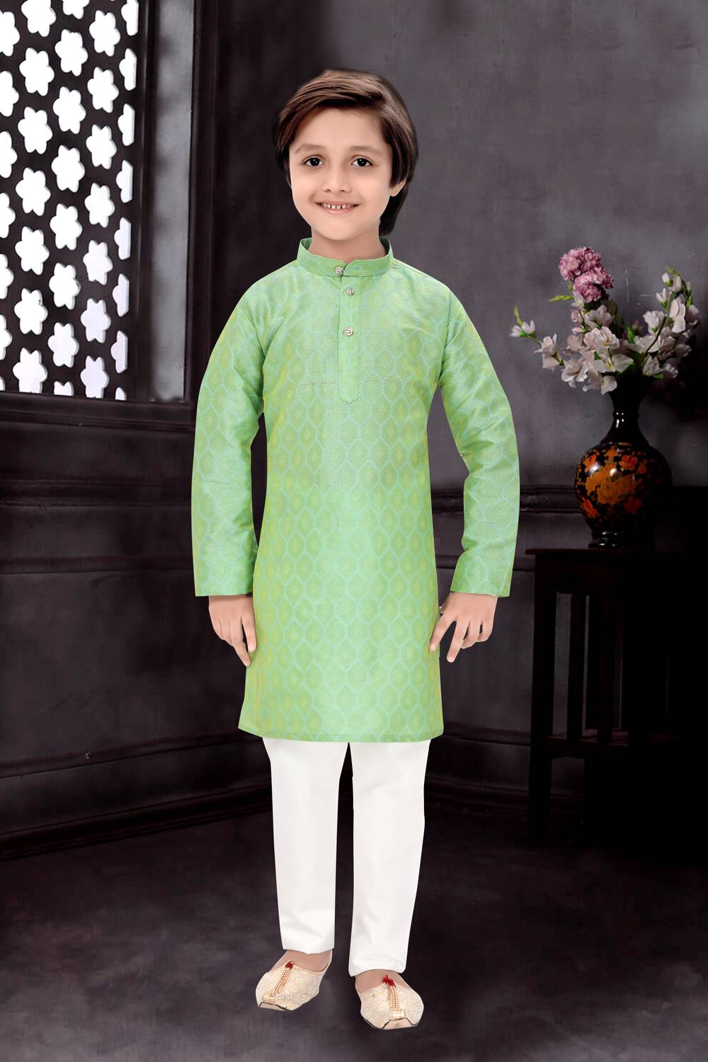 Brofun Boys Festive & Party, Wedding Kurta and Pyjama Set