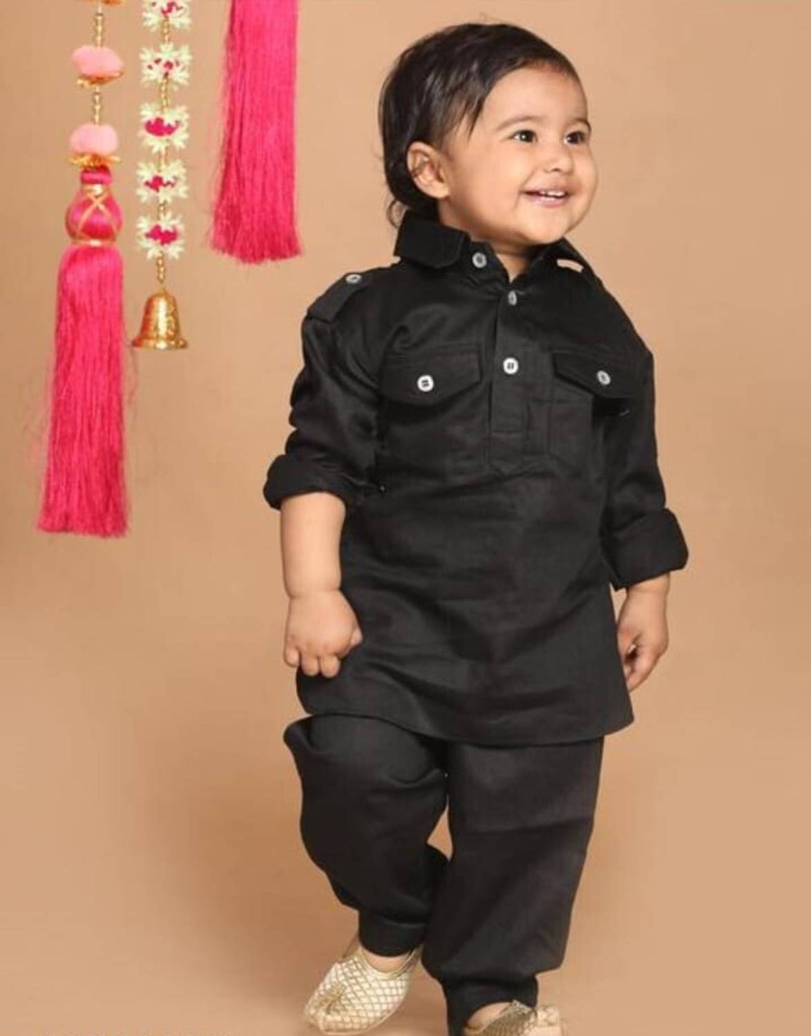 Avenva Boys Casual Kurta and Patiala Set