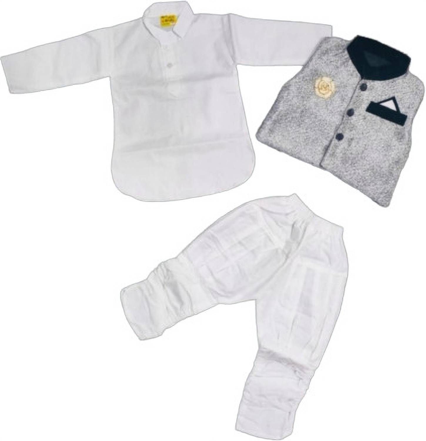 avnish Boys Casual, Festive & Party, Formal, Wedding Kurta and Pyjama Set