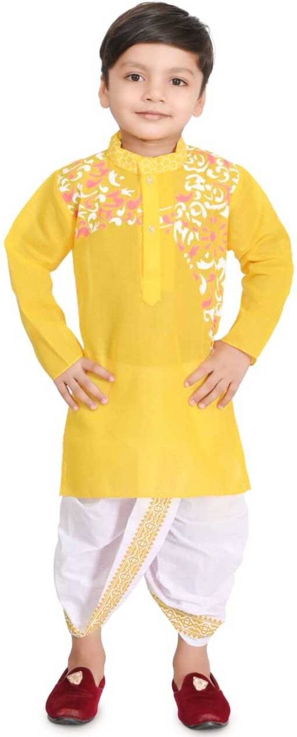 SASTREY Boys Casual, Festive & Party Kurta and Dhoti Pant Set