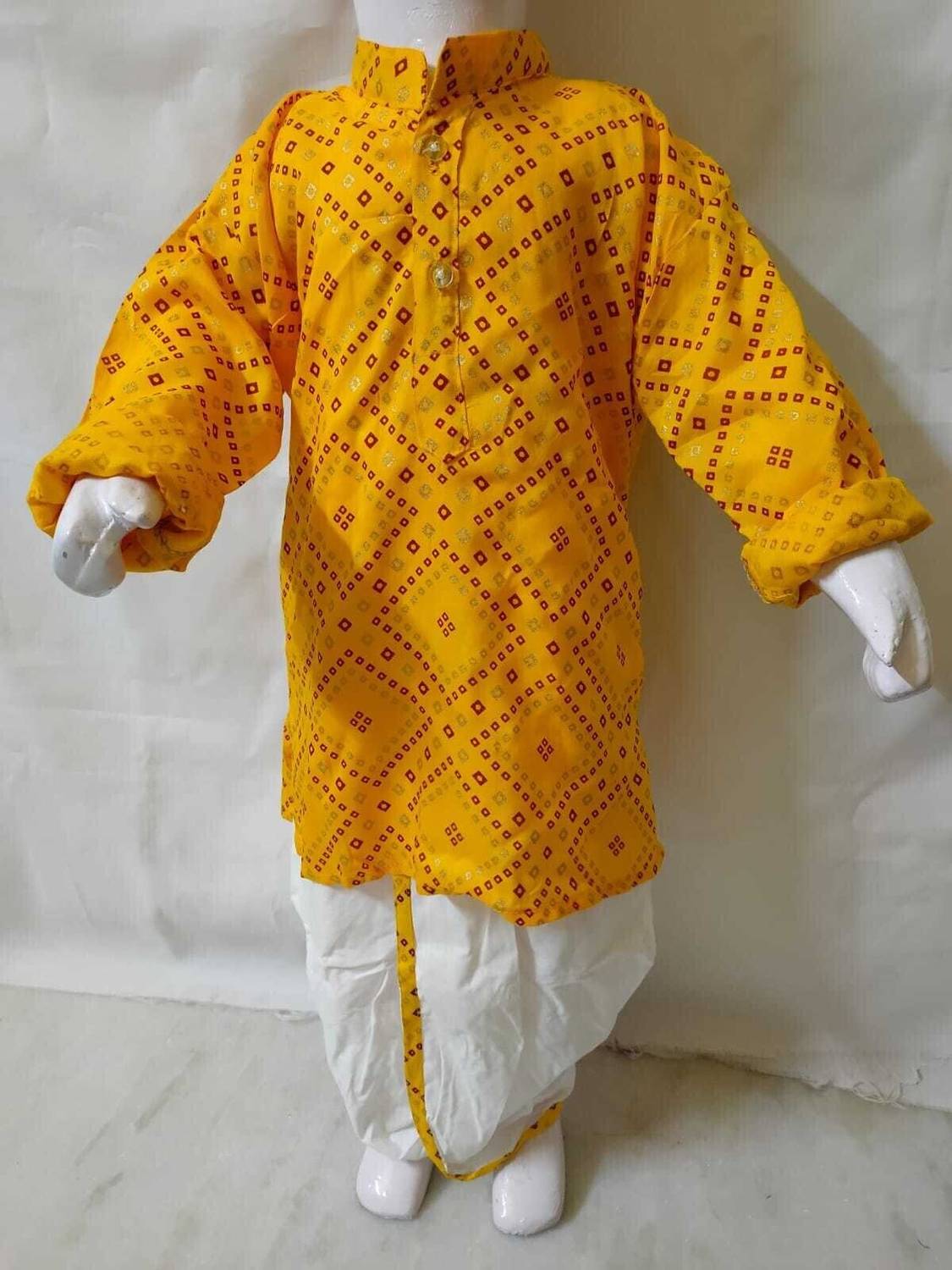Little Dreams Boys Wedding Dhoti & Kurta Set