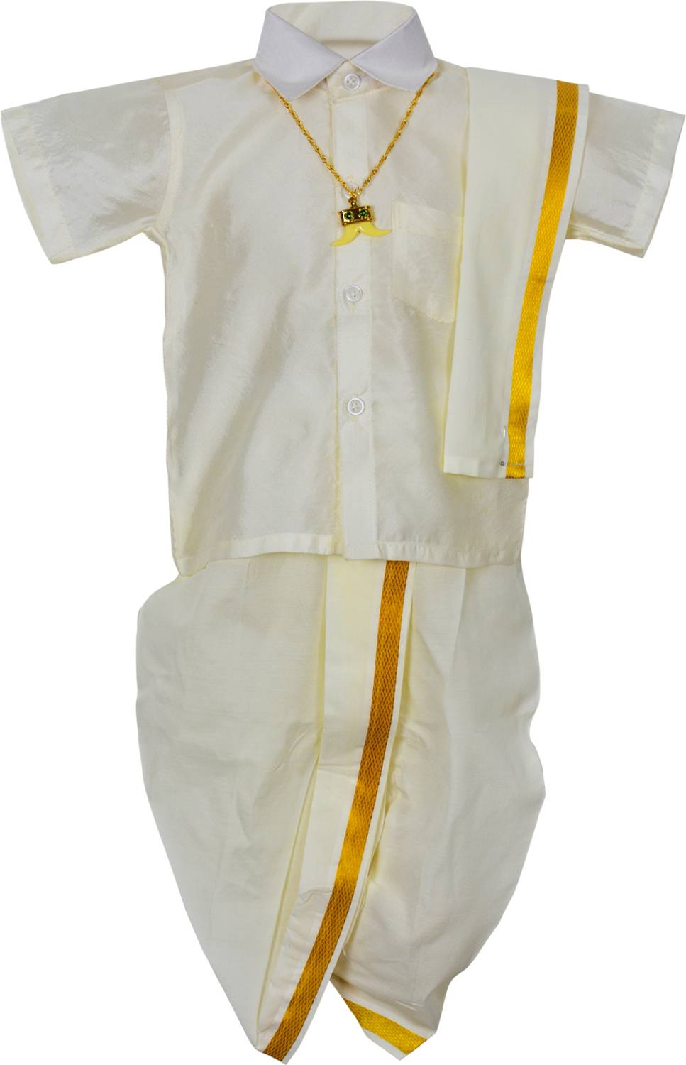 Amirtha Fashion Baby Boys Wedding Kurta and Pyjama Set