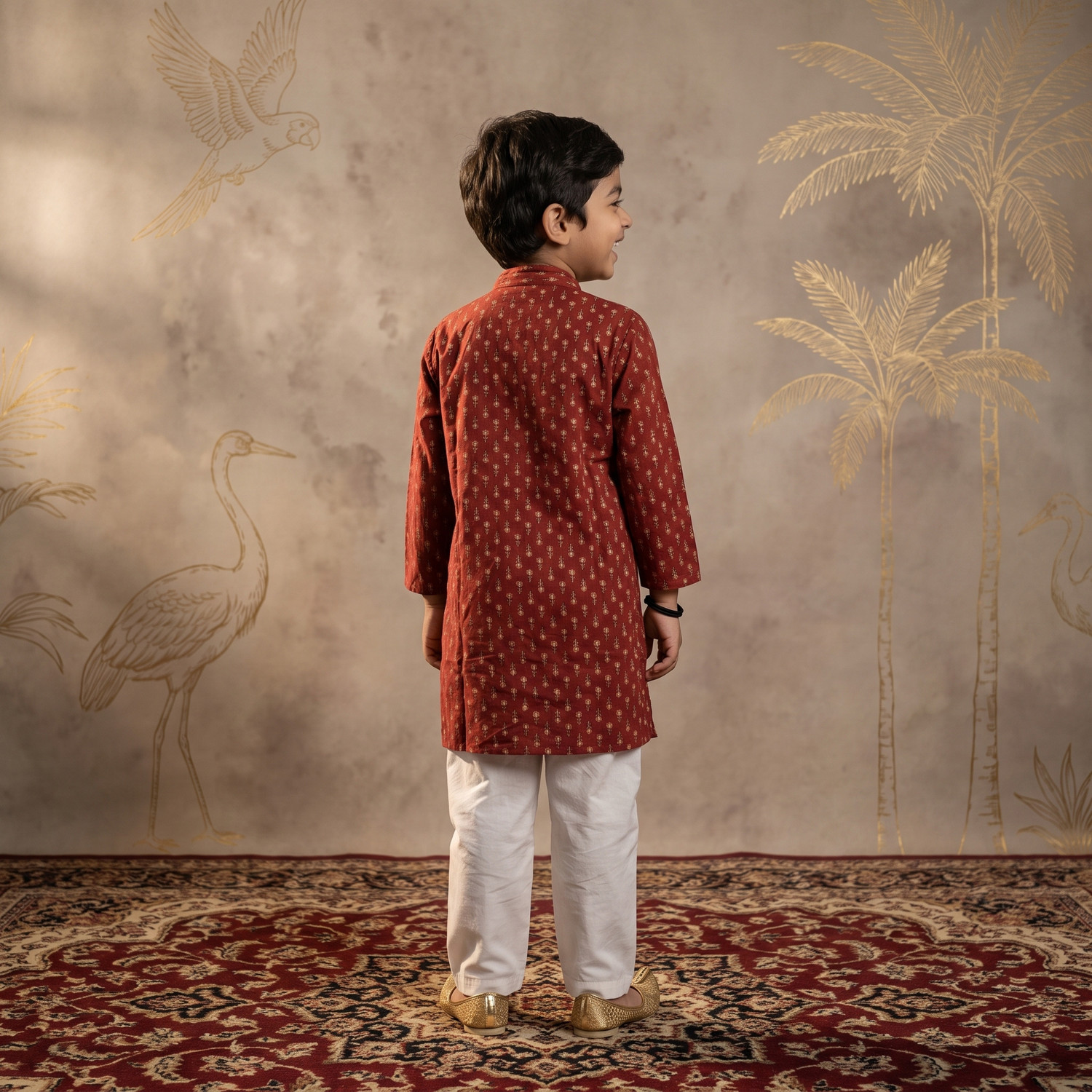 Image of DESICUBS Boys Festive & Party Kurta and Pyjama Set
