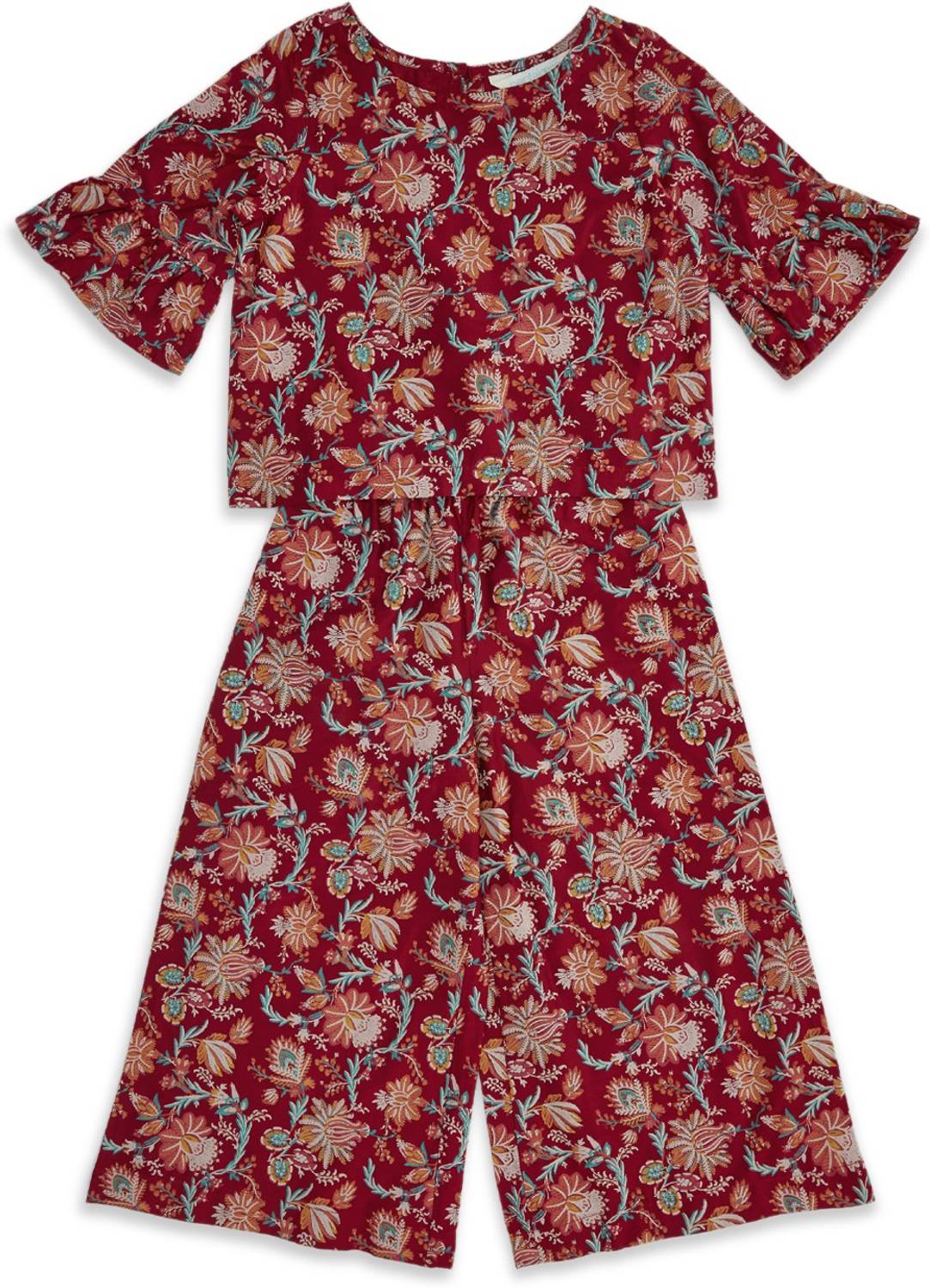 Akkriti by Pantaloons Girls Wedding Kurta and Pyjama Set