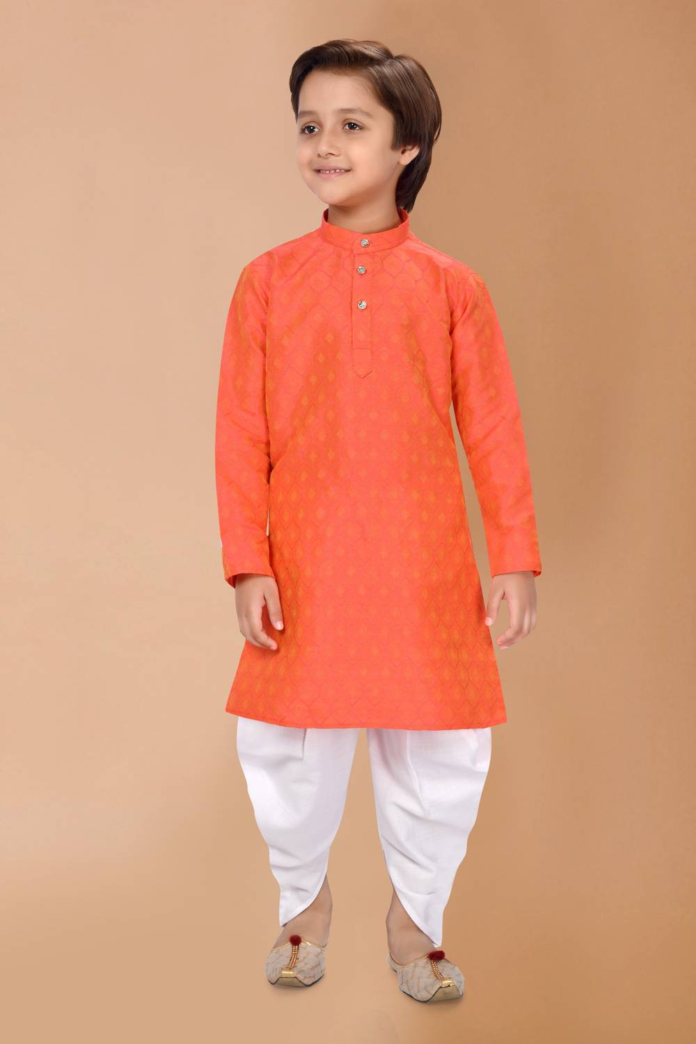Brofun Boys Casual Dhoti & Kurta Set