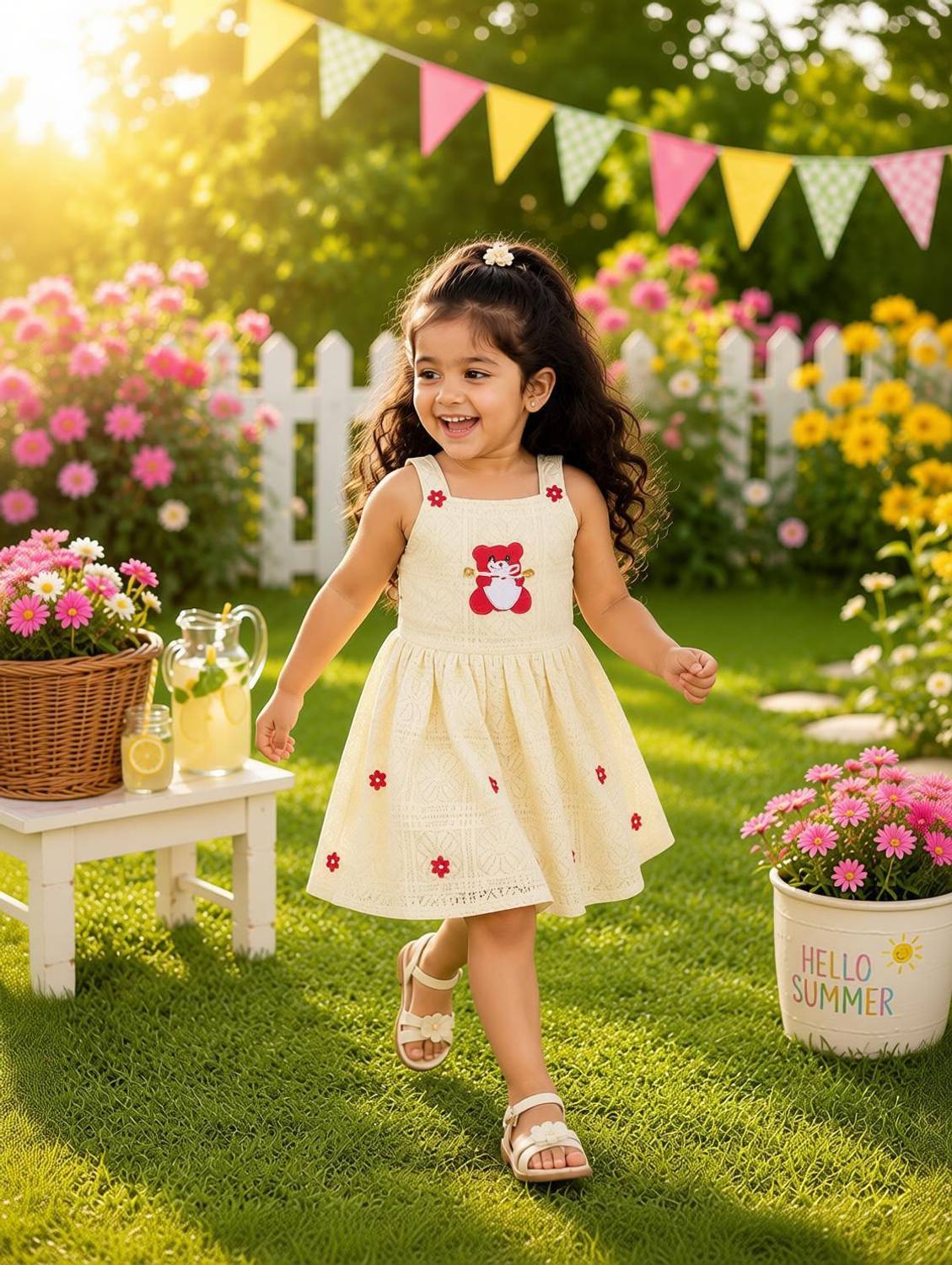 Aksgarments Girls Casual Top and Skirt Set