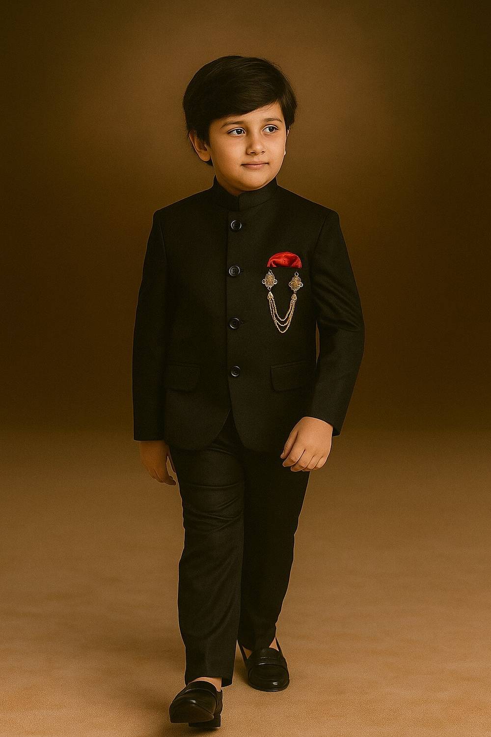 ArhamFashionWear Boys Festive & Party, Wedding Blazer and Pant Set