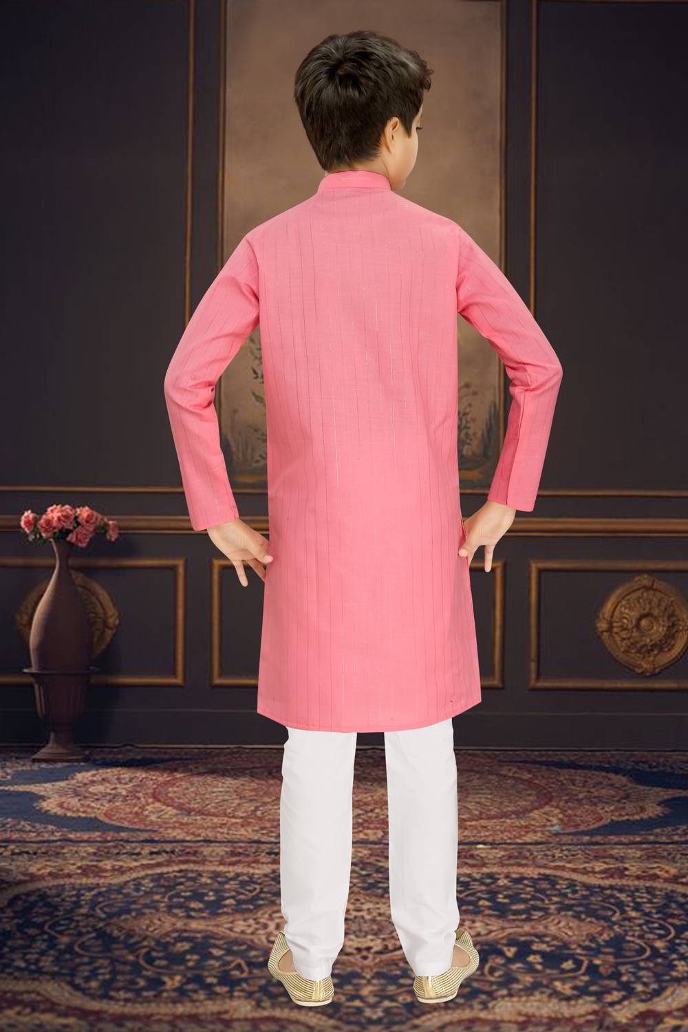 BYTER Boys Wedding Kurta and Pyjama Set