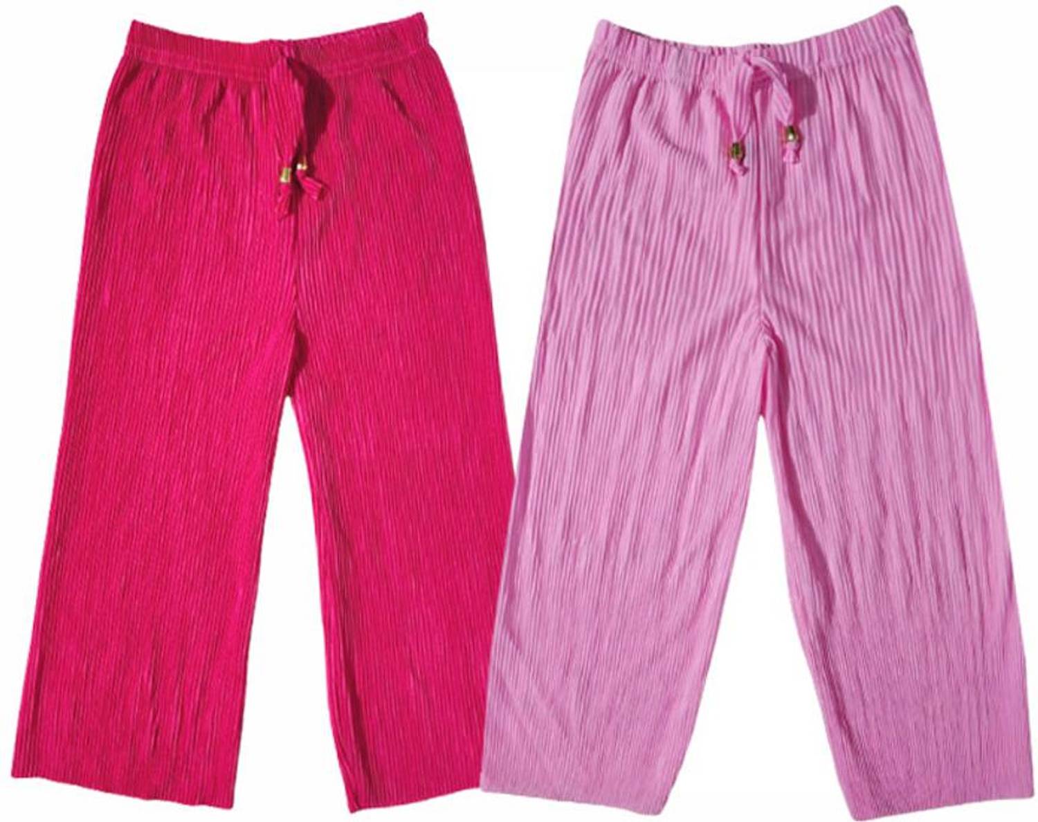 100LUCK Relaxed Girls Pink, Purple Trousers