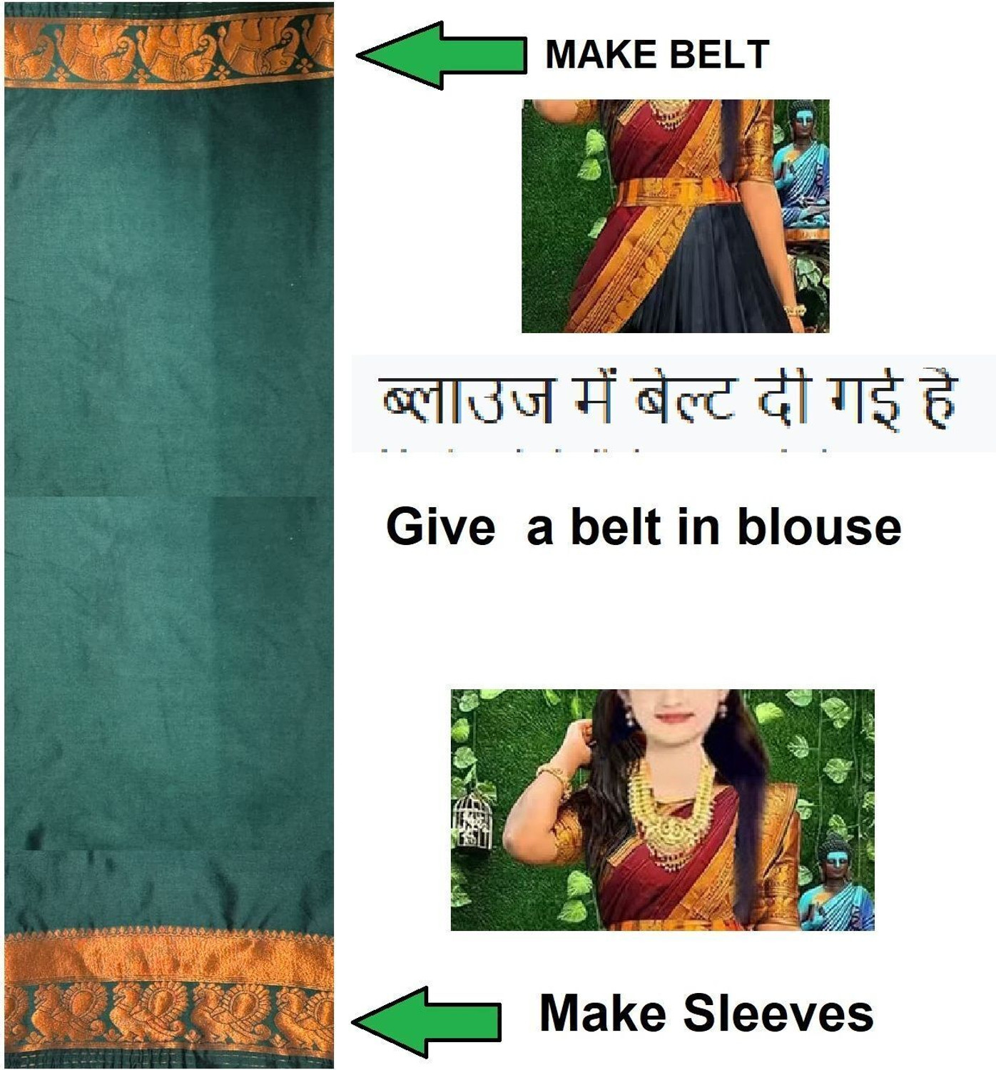 Image of tapovan fashion Indi Girls Lehenga Choli Party Wear Self Design Lehenga, Choli and Dupatta Set (Multicolor, Pack of 1)