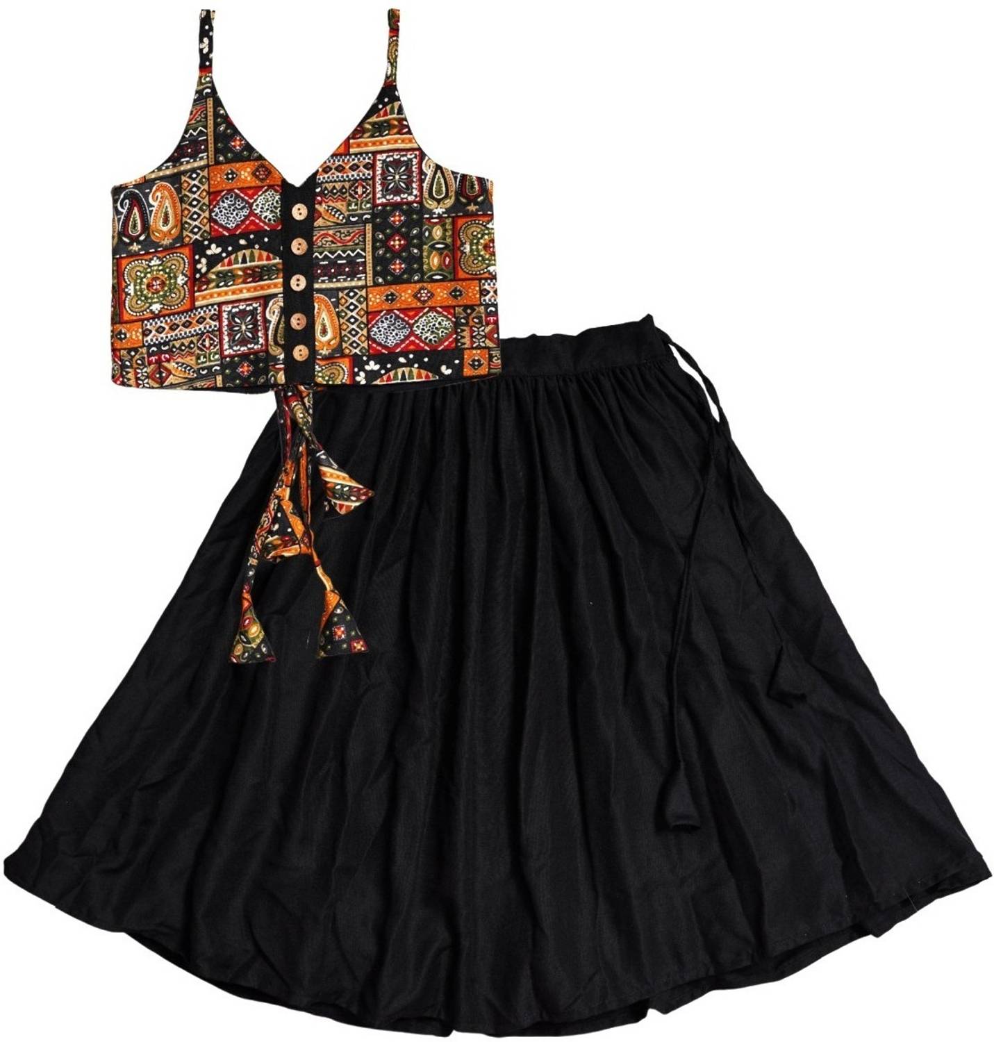 VidiRna Baby Girls Wedding Top and Skirt Set
