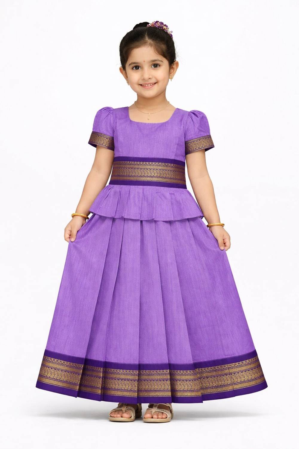 Amba Collection Boutique Indi Girls Lehenga Choli Fusion Wear, Ethnic Wear Printed Lehenga Choli