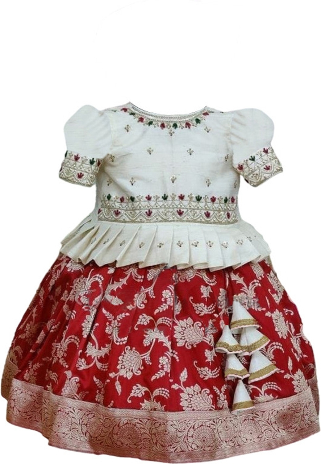 Image of UFB Girls Lehenga Choli Ethnic Wear Embroidered Lehenga Choli
