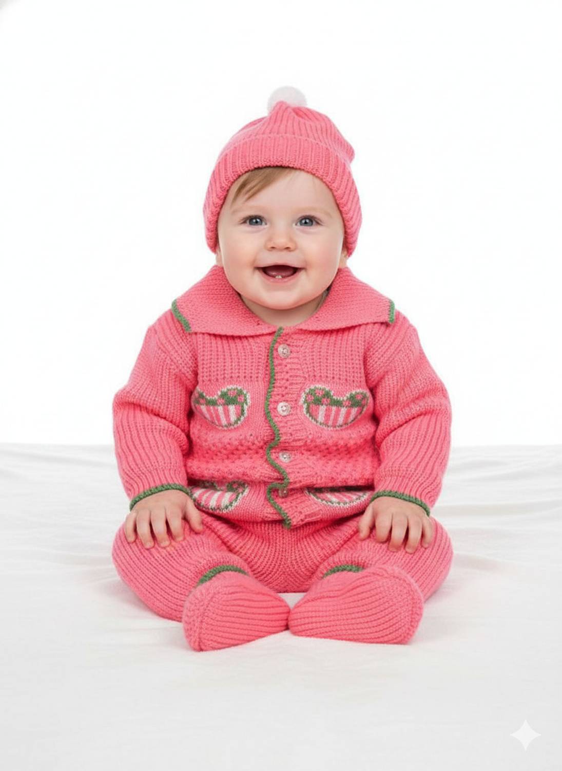 AGANTUK FASHION Kids Nightwear Baby Boys & Baby Girls Self Design Polycotton