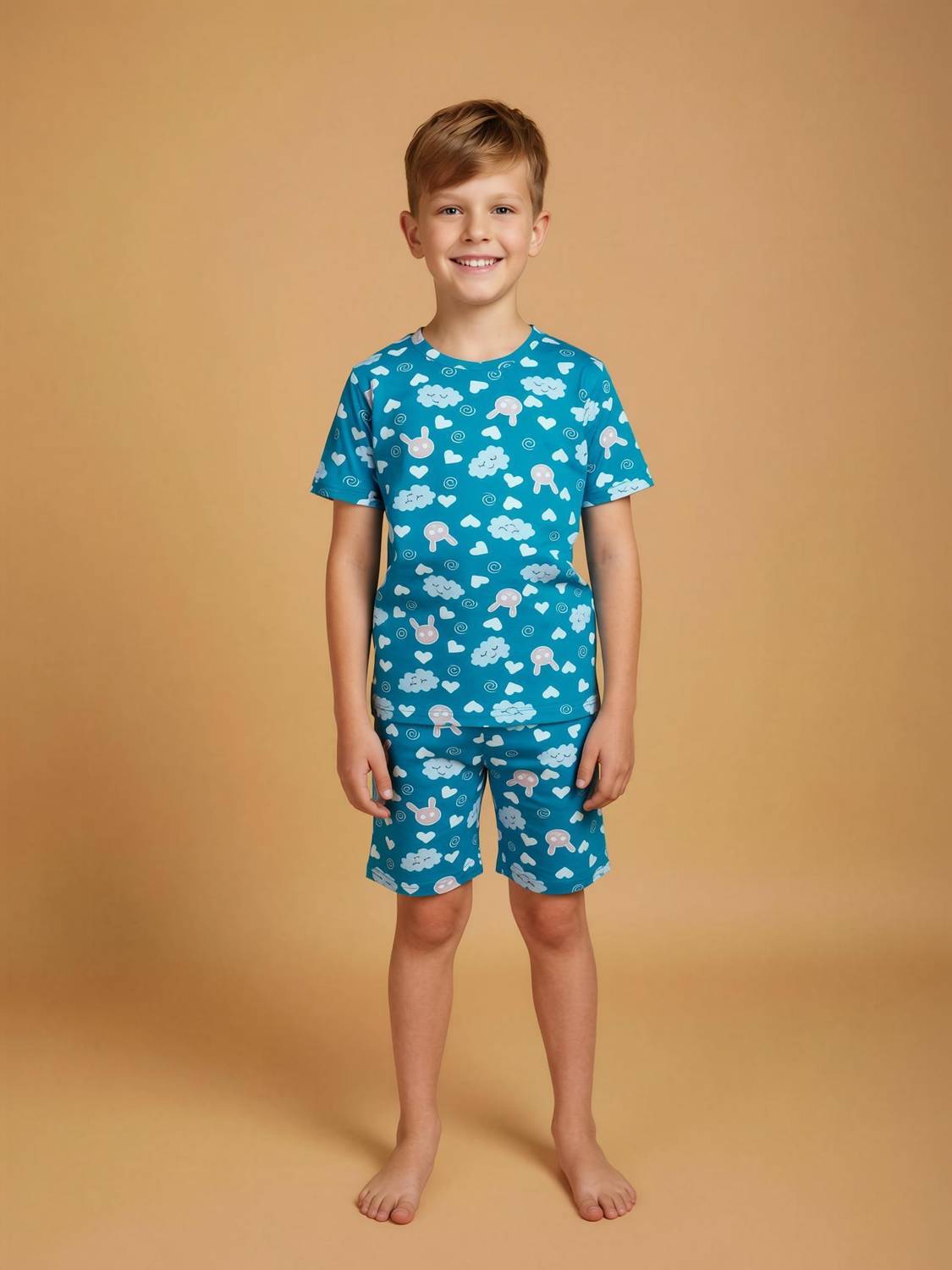 Blackballe Kids Nightwear Boys Printed Cotton