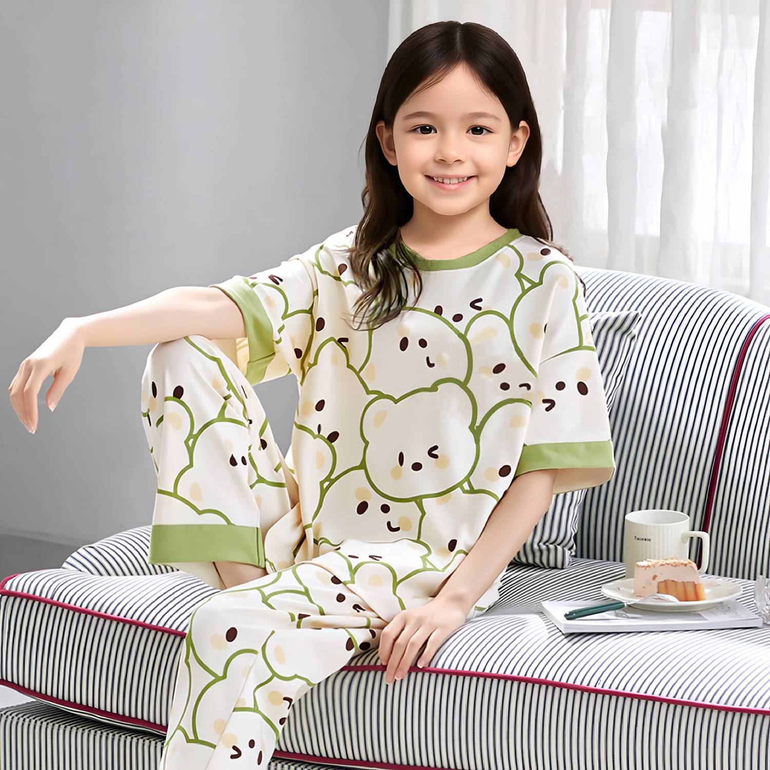 4JSTAR Kids Nightwear Baby Girls Printed Polycotton