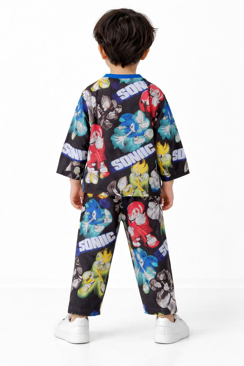 Image of 3BROS Kids Nightwear Baby Boys Printed Cotton