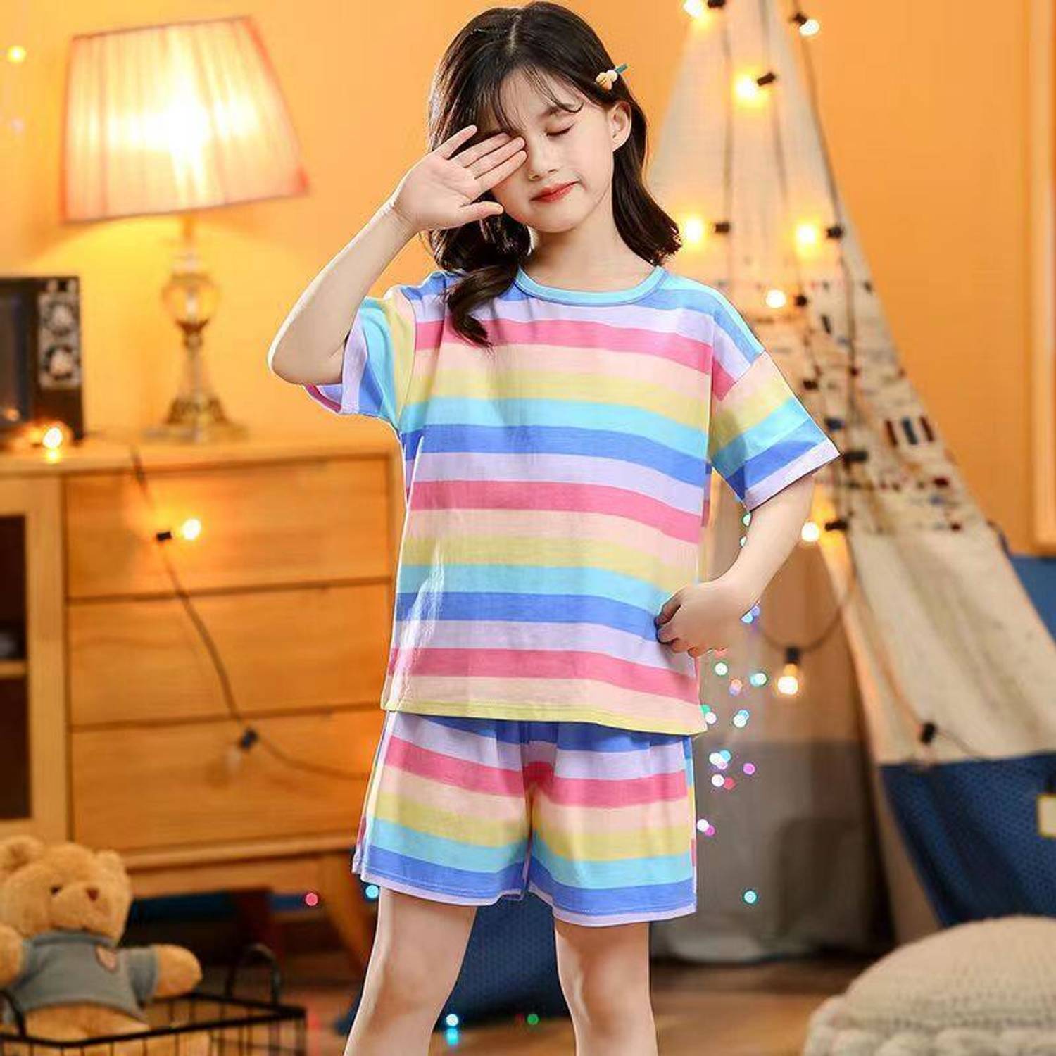4JSTAR Kids Nightwear Boys & Girls Printed Cotton Blend