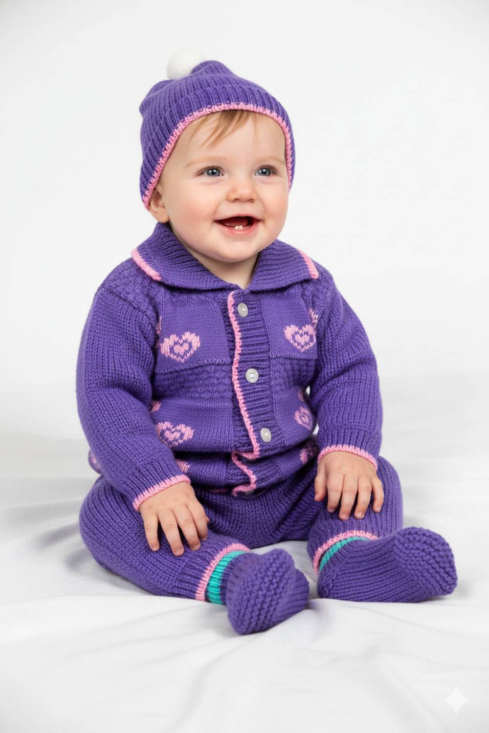 AGANTUK FASHION Kids Nightwear Baby Boys & Baby Girls Self Design Polycotton