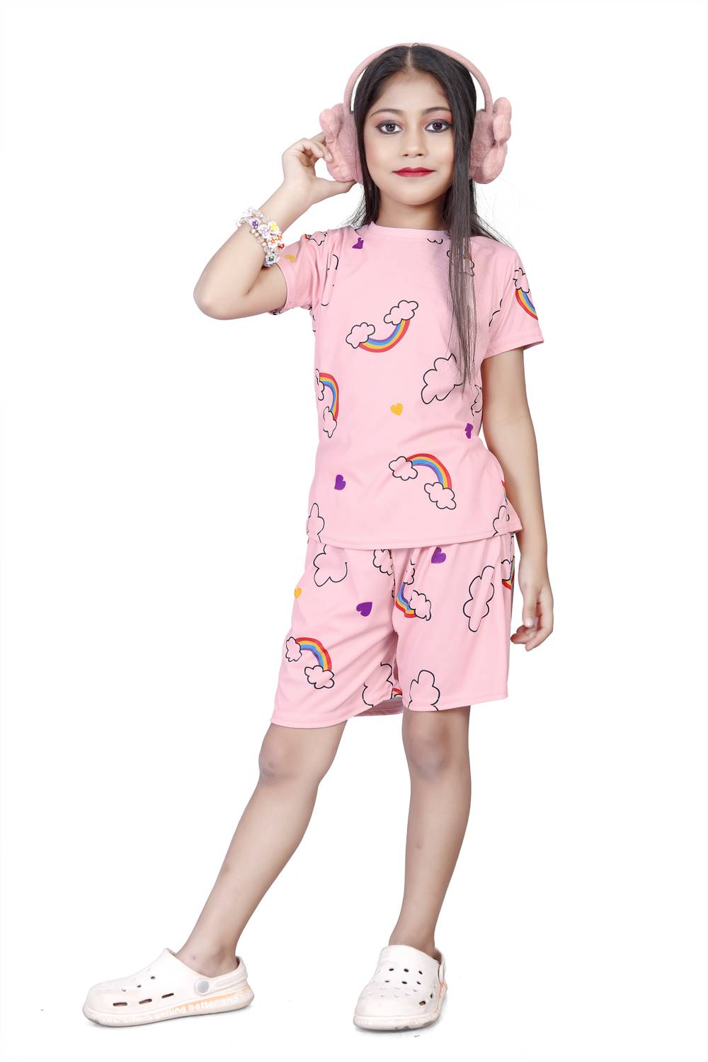 4JSTAR Kids Nightwear Boys & Girls Printed Cotton Blend