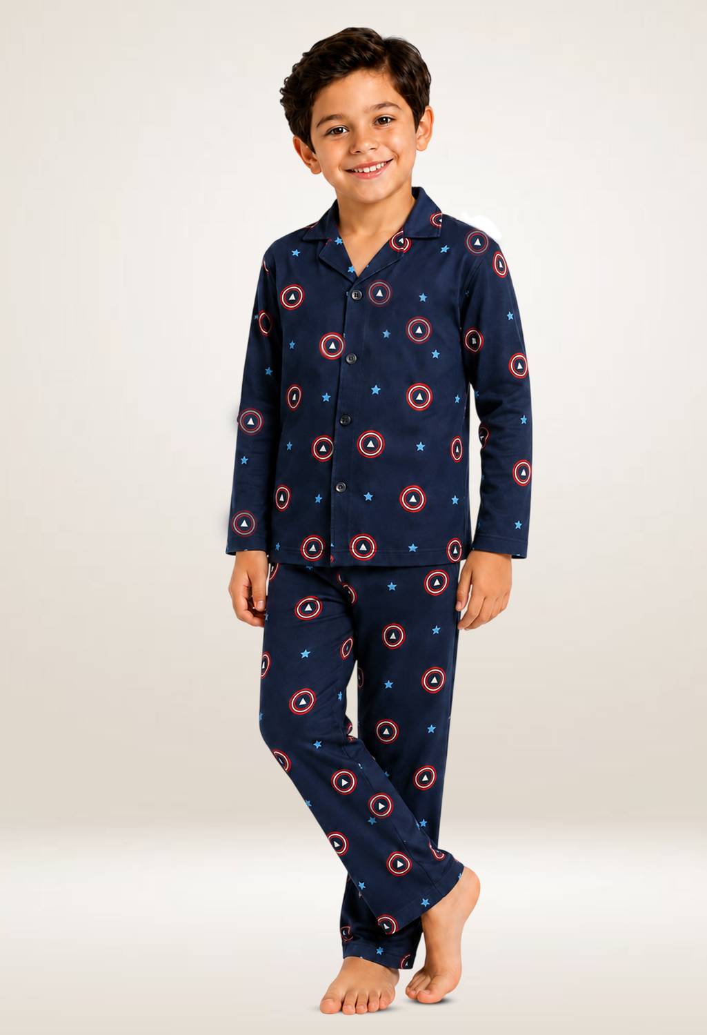 3BROS Kids Nightwear Boys Printed Cotton