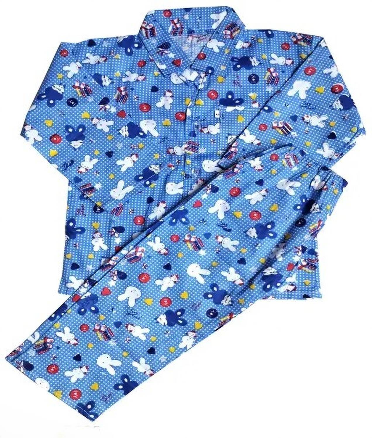 apnichoice Kids Nightwear Baby Boys & Baby Girls Printed Cotton