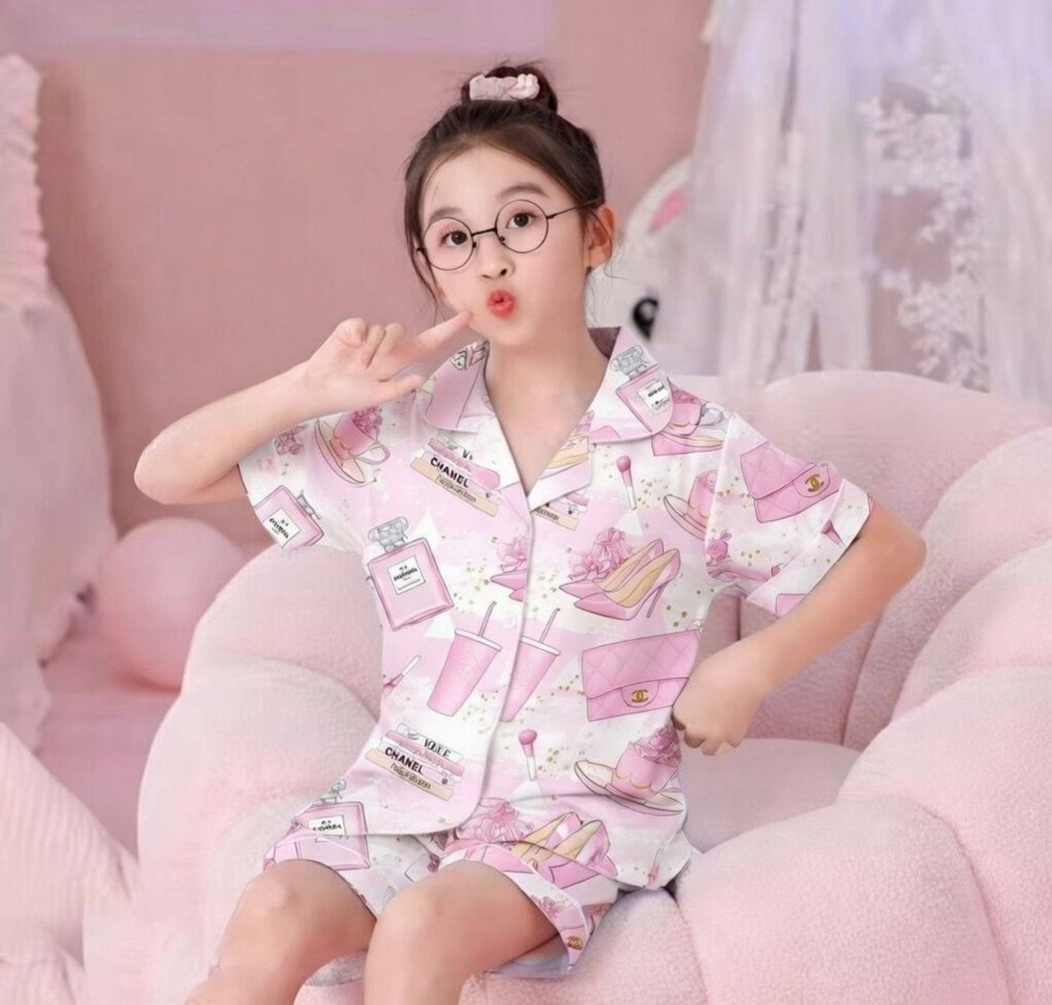 4JSTAR Kids Nightwear Boys & Girls Printed Polyester Blend