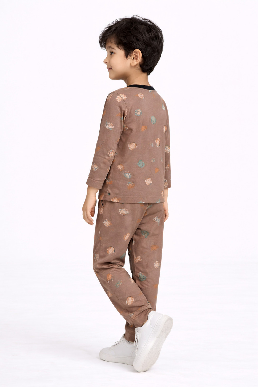 Image of 3BROS Kids Nightwear Baby Boys & Baby Girls Printed Cotton