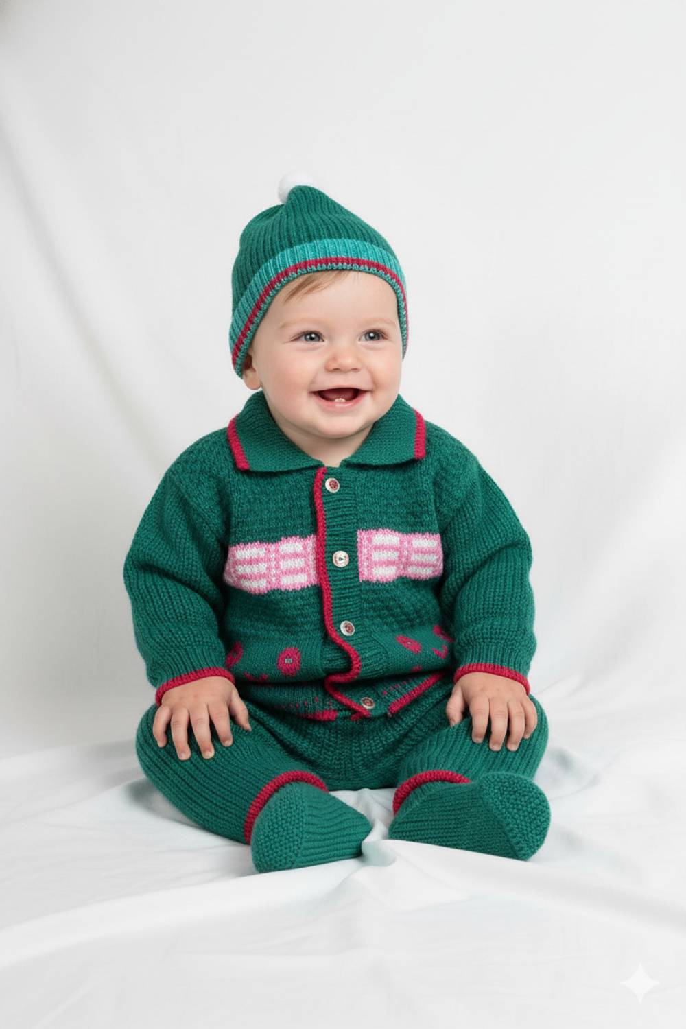 AGANTUK FASHION Kids Nightwear Baby Boys & Baby Girls Self Design Polycotton