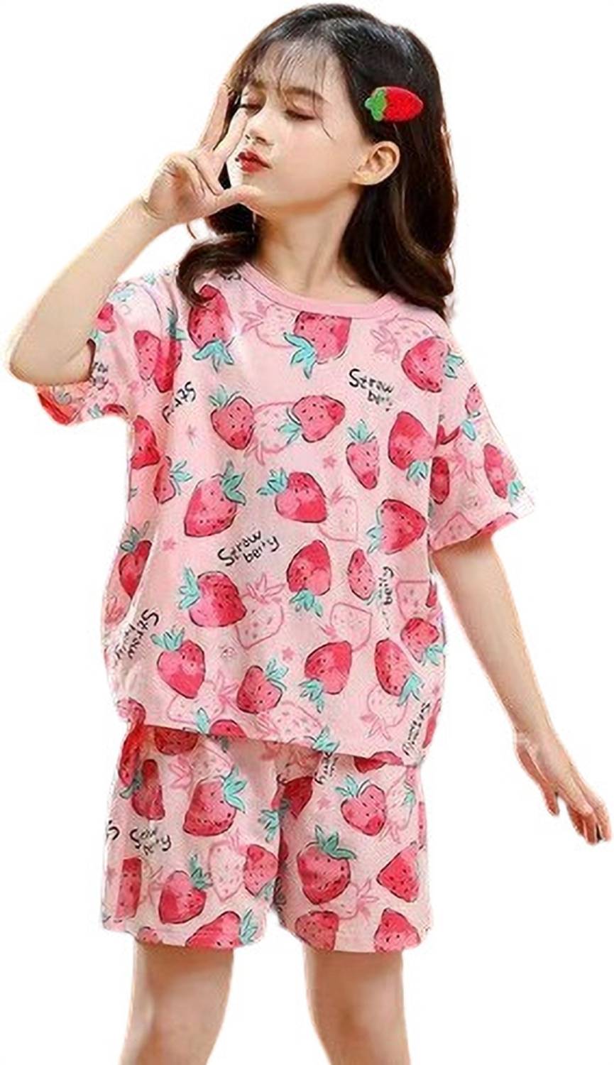 4JSTAR Kids Nightwear Baby Girls Striped Cotton