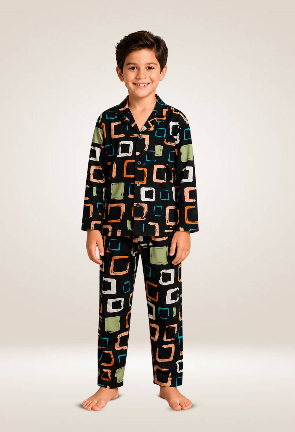 3BROS Kids Nightwear Boys Printed Cotton