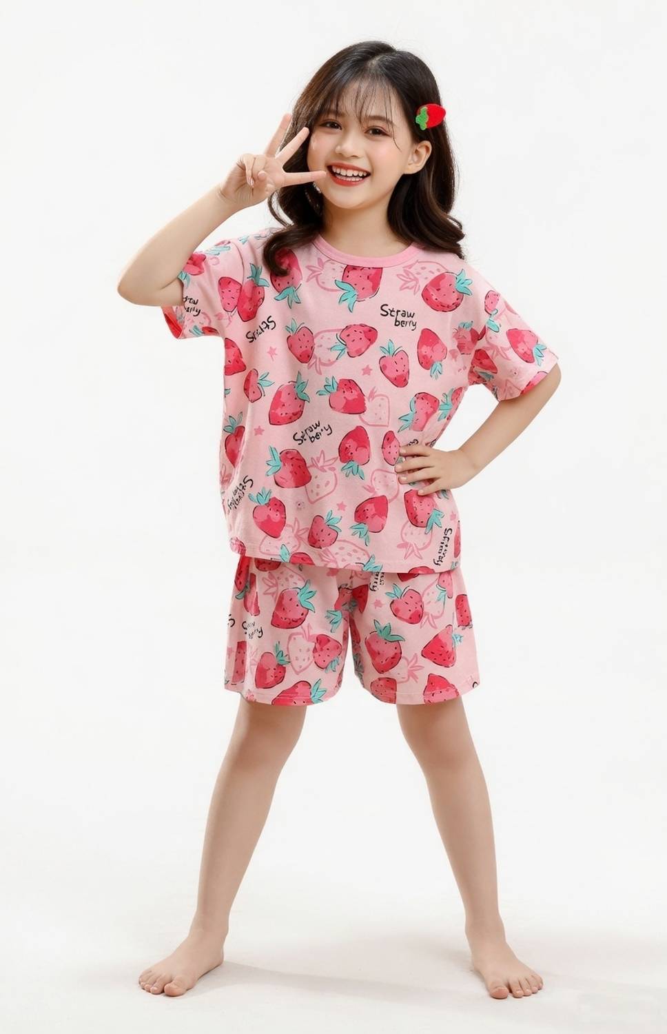 4JSTAR Kids Nightwear Girls Printed Polyester Blend