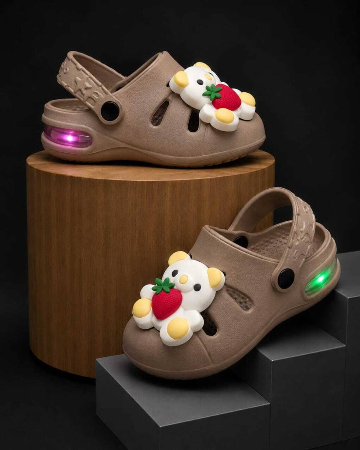 BAESD Boys & Girls Sling Back Clogs