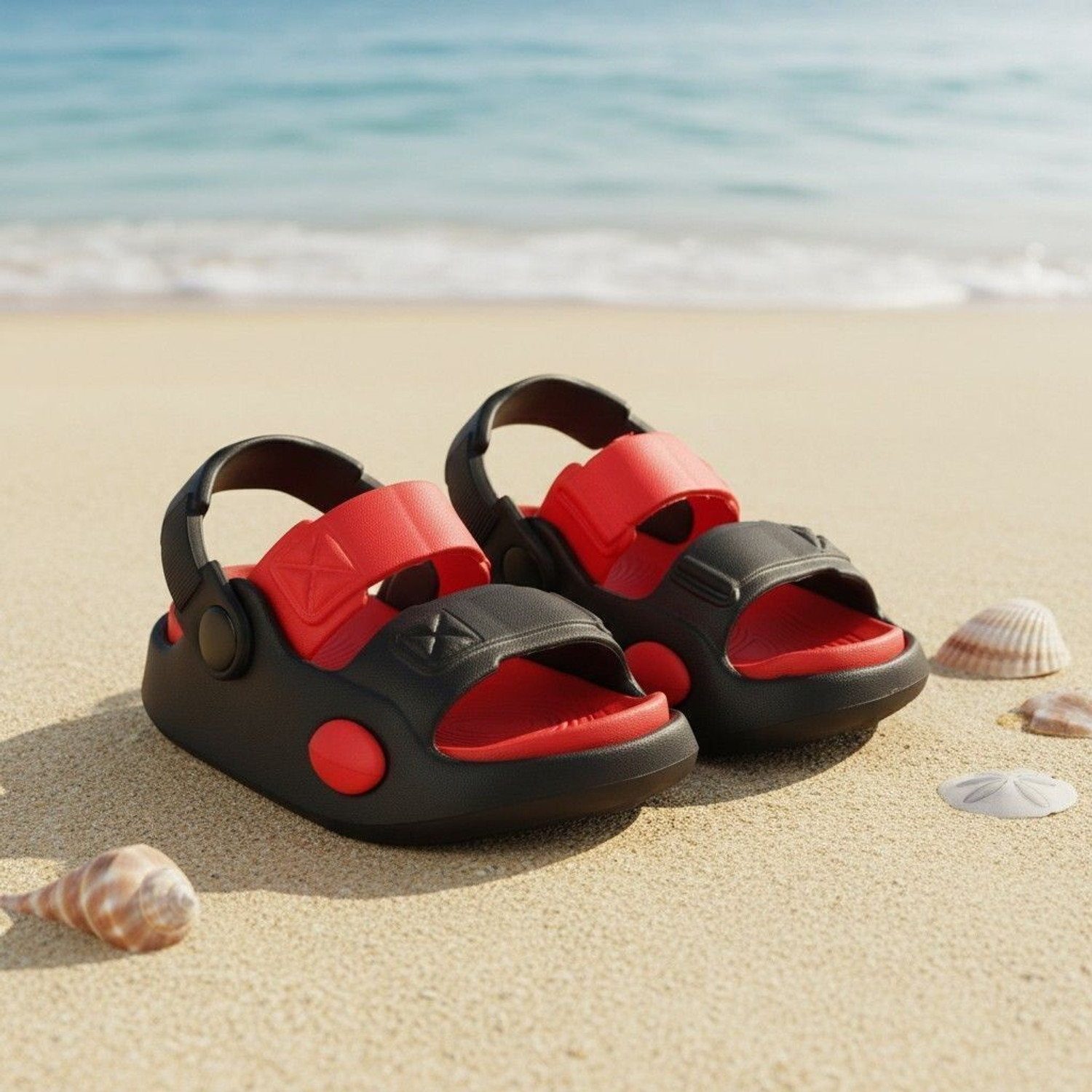 Image of Miss & Chief Boys & Girls Sling Back Sports Sandals