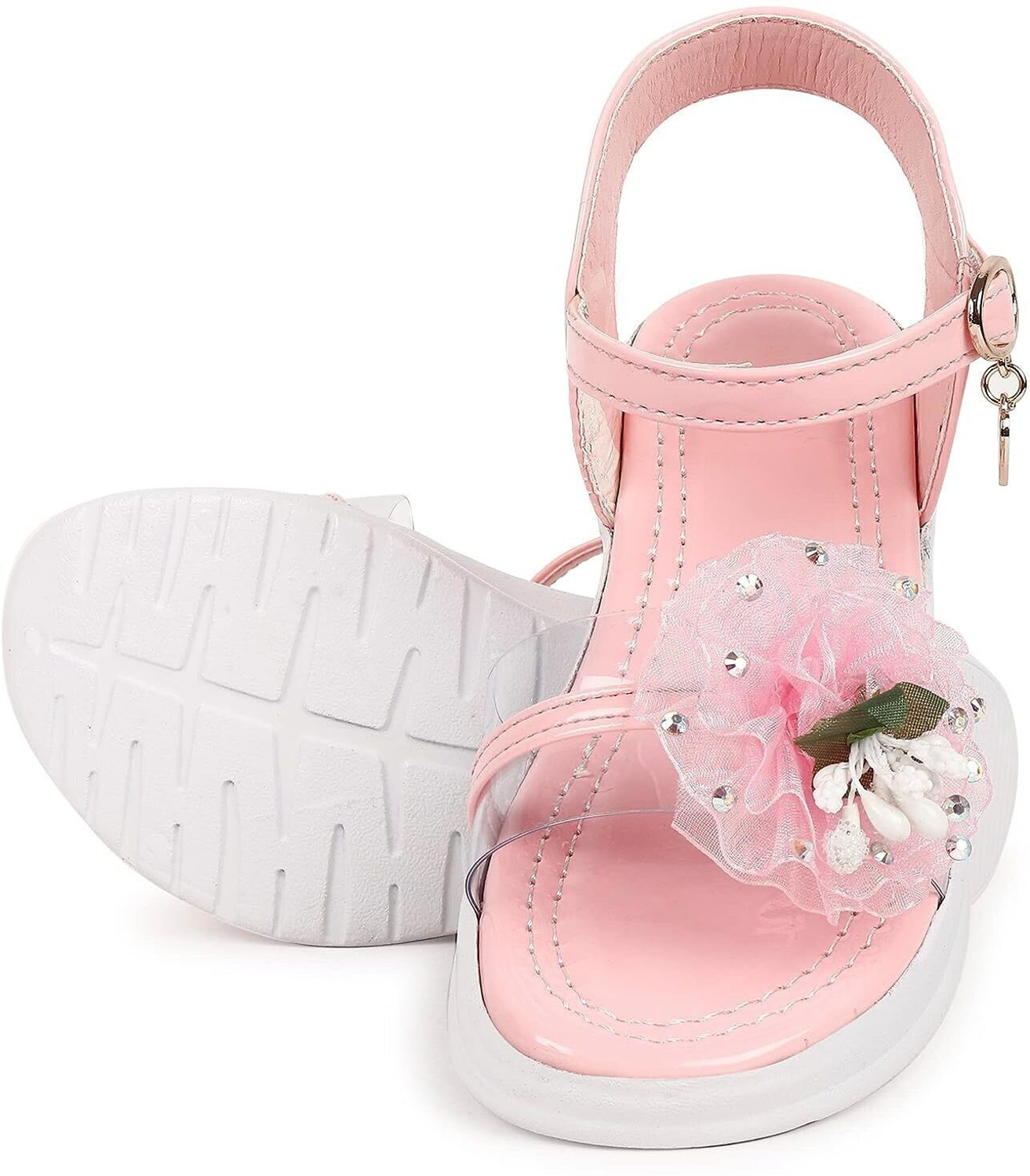 Image of Well Wear Girls Velcro Strappy Sandals