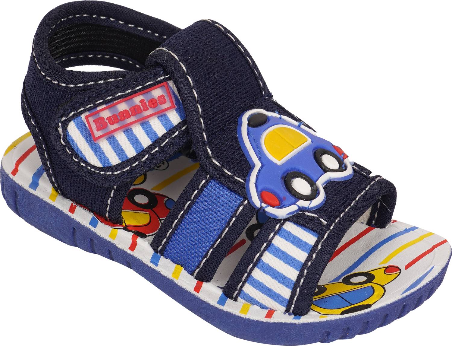 BUNNIES Boys Velcro Strappy Sandals