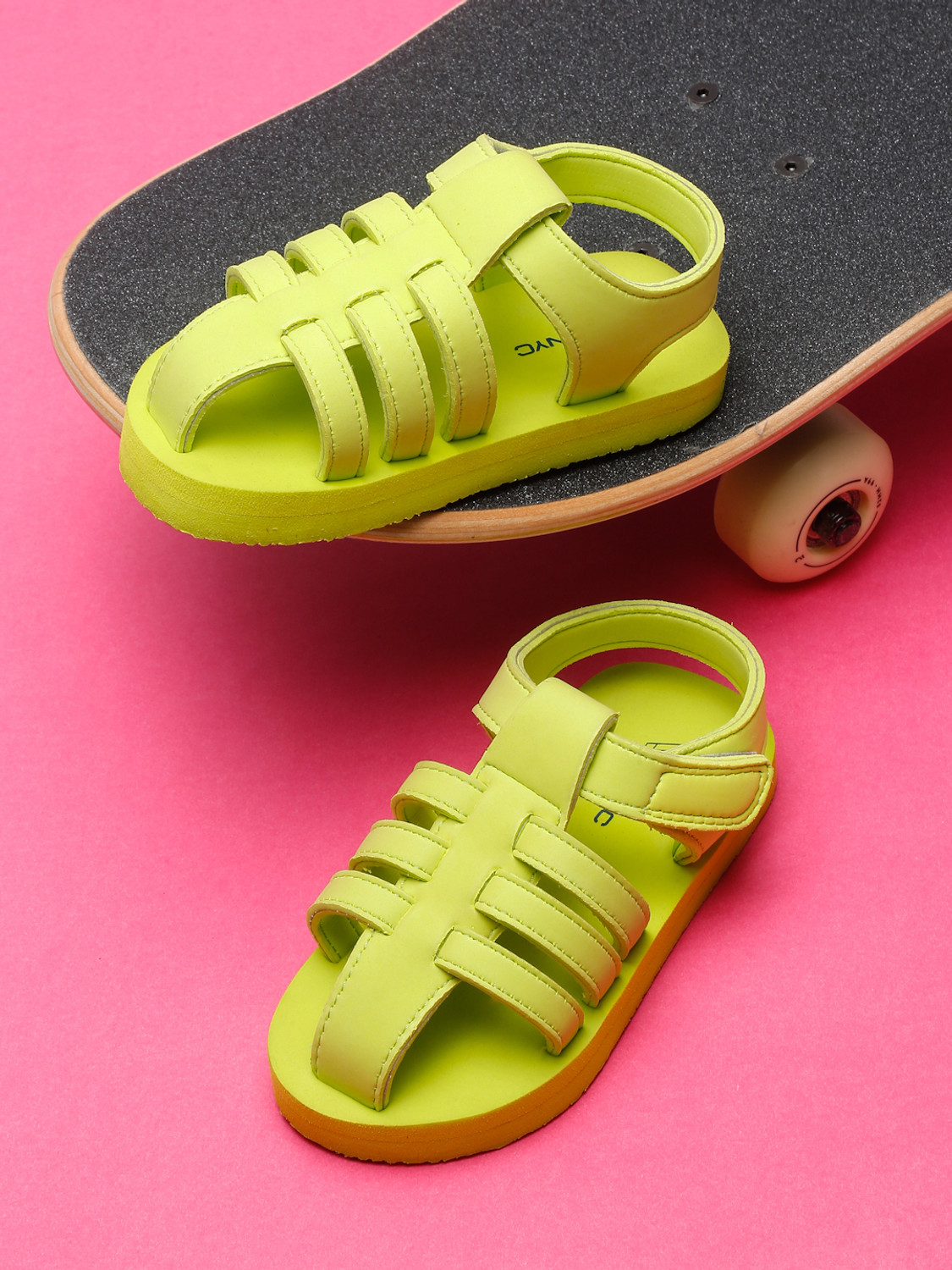 Image of ONYC Boys & Girls Velcro Strappy Sandals