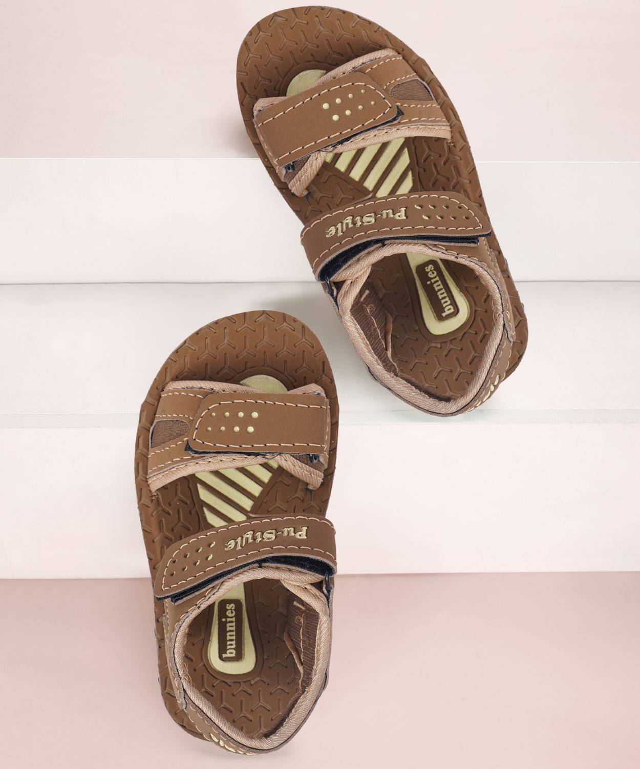 BUNNIES Boys Velcro Strappy Sandals