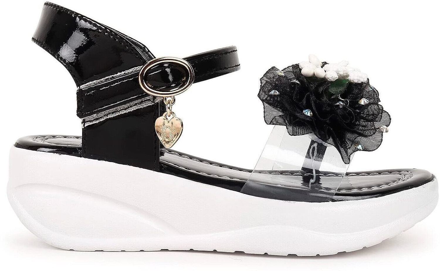 Image of Well Wear Girls Velcro Strappy Sandals