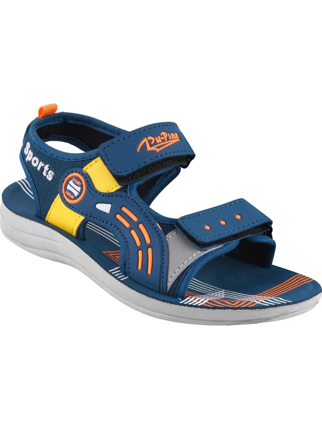 Pu-Pine Boys Velcro Sports Sandals