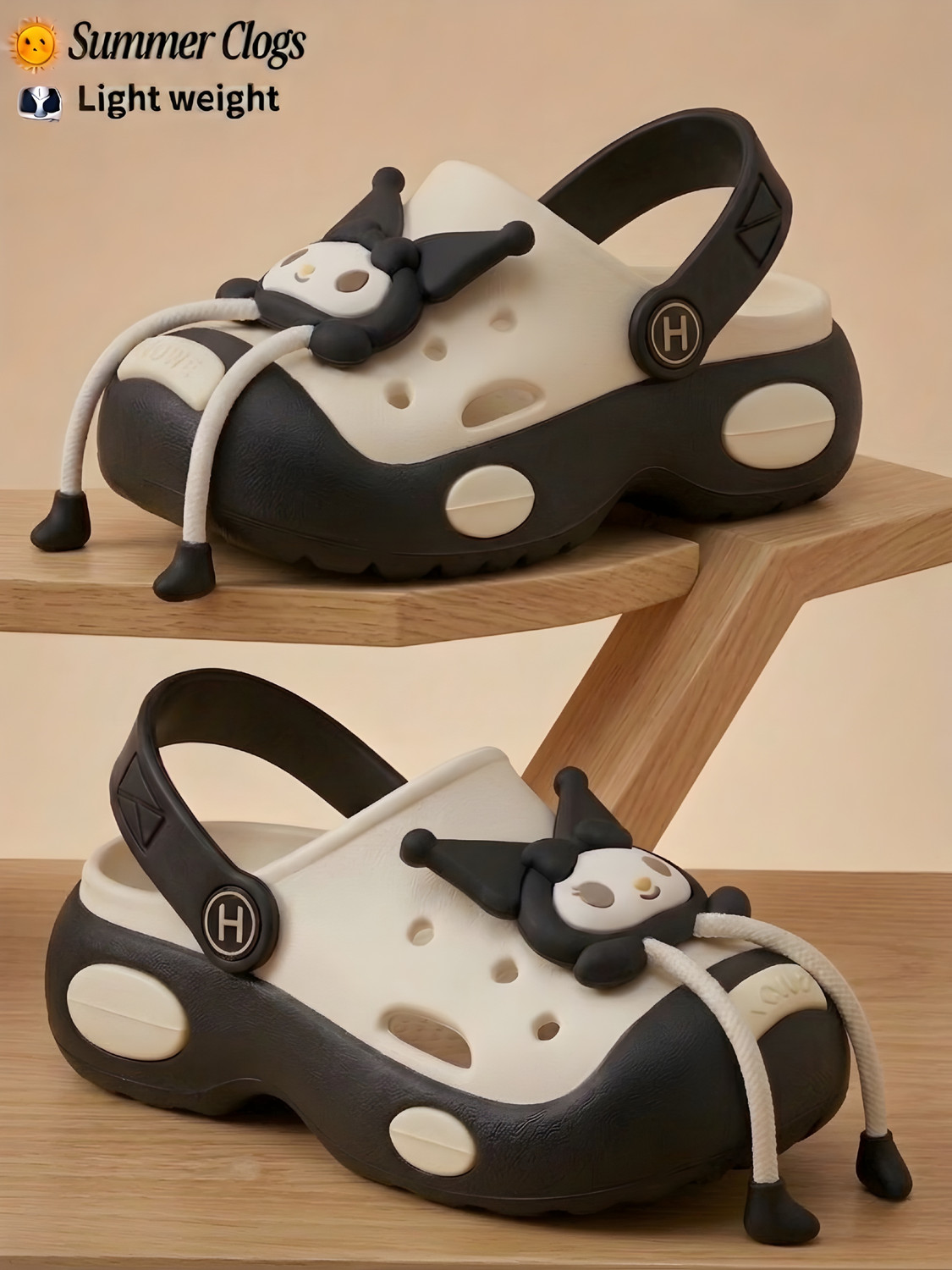 Image of HOOH - Now comfort in fashion Boys & Girls Sling Back Clogs
