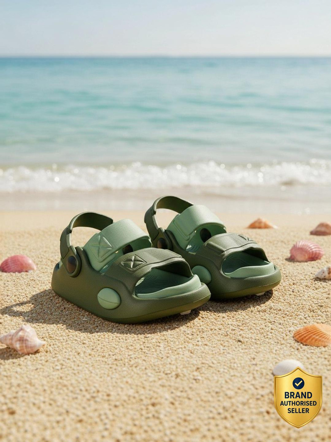 Image of Miss & Chief Boys & Girls Sling Back Sports Sandals