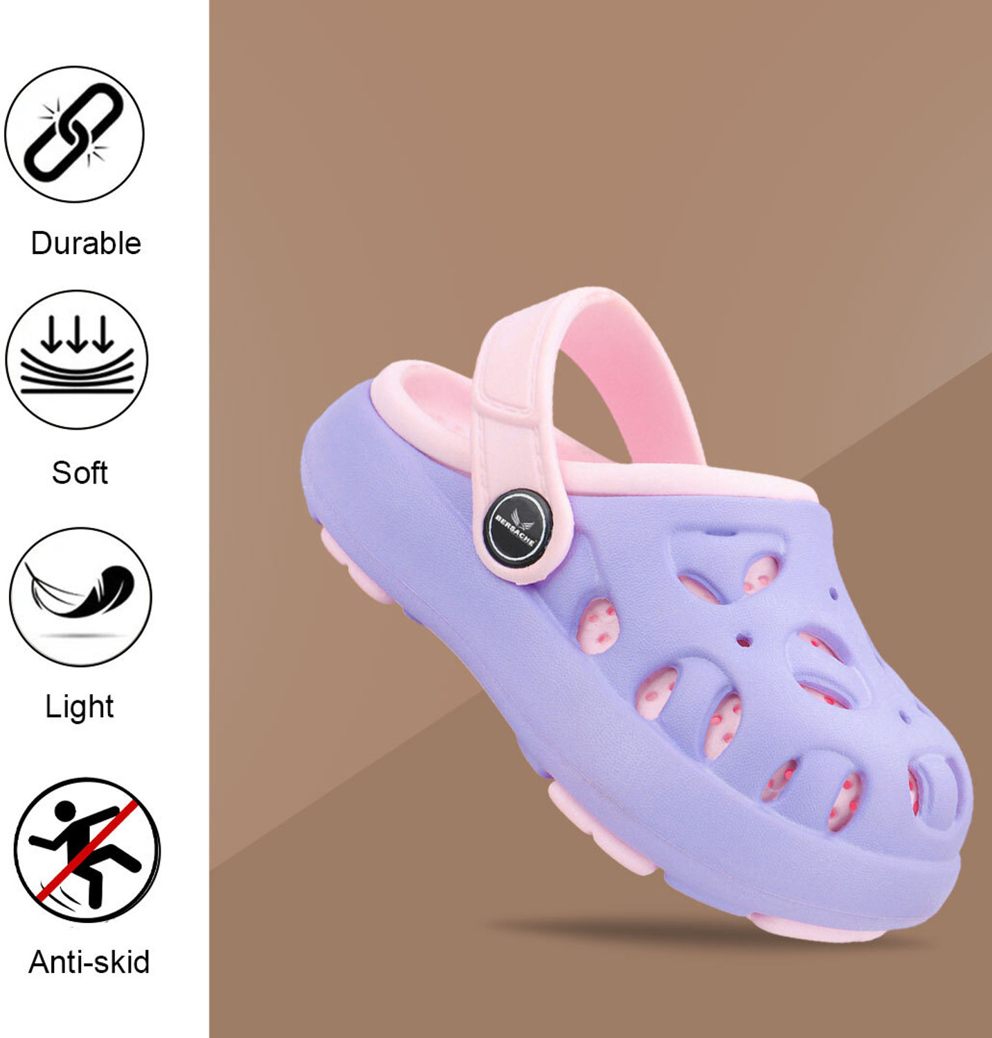 Image of BERSACHE Boys & Girls Slip-on Clogs
